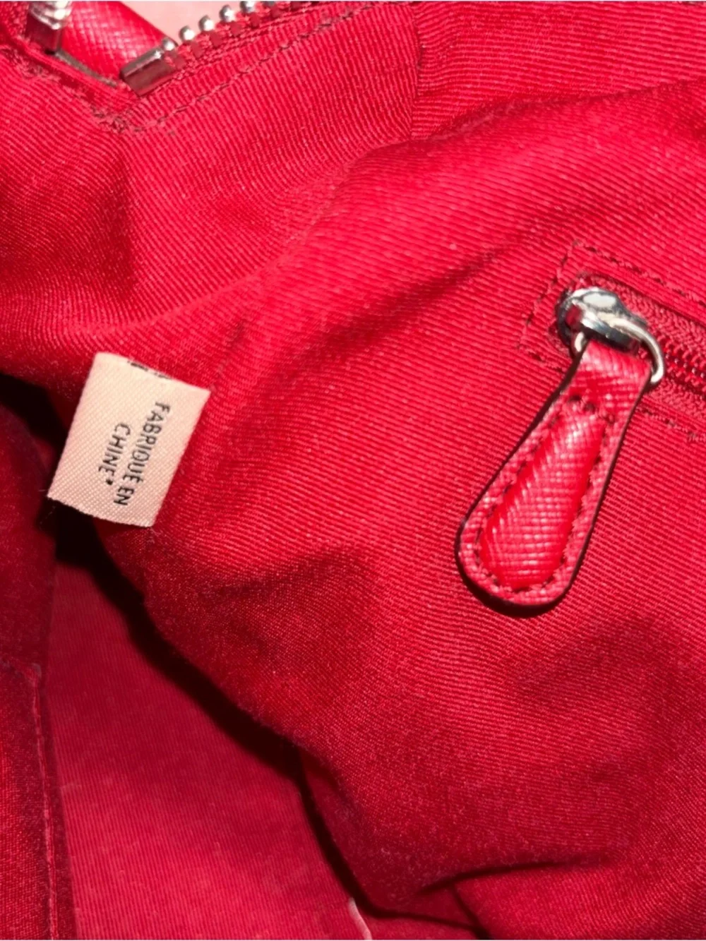 Coach Mini Bennett Satchel Red Crossbody Bag Saffiano Leather Gold Hardware - Picture 8 of 11